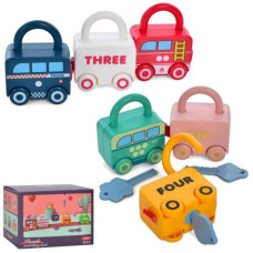 Гра для малюків "Автомобіль-замок", MT033512