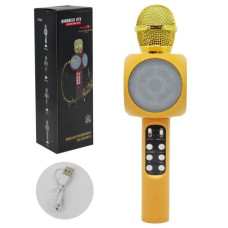 Беспроводной микрофон, золотой Беспроводной микрофон, золотой