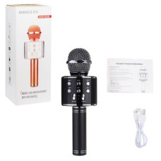 Бездротовий мікрофон чорний Бездротовий мікрофон чорний