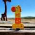 Деревянная игрушка-конструктор "Wooden Blocks: Жираф", 4 элемента