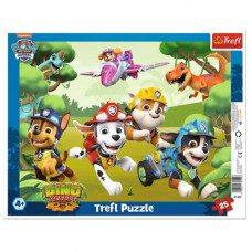 Пазли 25 елементів (Рамкові) - "Змагання собак. Щенячий патруль" Пазли 25 елементів (Рамкові) - "Змагання собак. Щенячий патруль"