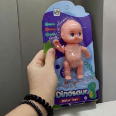 Заводная водоплавающая игрушка для ванной "Кукла пупс", 13 см