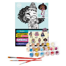 Картина по номерам "L.O.L. Surprise! Tweens. Hoops Cutier" 30х40 см