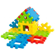 Конструктор-пазл "Домик" (12 элементов)