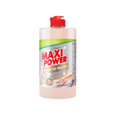 MAXI POWER Средство-бальзам для мытья посуды Миндаль 500мл MAXI POWER Средство-бальзам для мытья посуды Миндаль 500мл