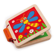 Деревянная игрушка "Деревянная книга. Насекомые" Деревянная игрушка "Деревянная книга. Насекомые"