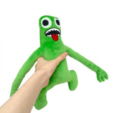 Мягкая игрушка зеленый радужный друг, роблокс 28см.