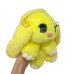 Мягкая игрушка-рюкзак "Кролик" (ЖЕЛТЫЙ) 25 см.