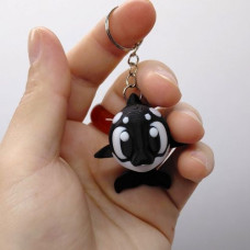 3D Брелоки "CUTE ORCA / КОСАТКА", Keychain, 3D печать