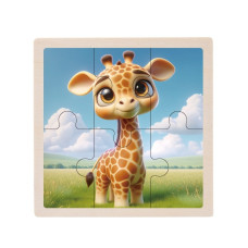 Детский деревянный пазл-вкладыш Детский деревянный пазл-вкладыш
