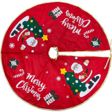 Декоративная подкладка-коврик под елку 6241-18 D90 см Декоративная подкладка-коврик под елку 6241-18 D90 см