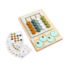 Детская развивающая игрушка-головоломка MD 0836-3 дерево, 26х18 см