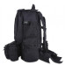 Рюкзак тактический военный с подсумками 55 л Tactical Backpack B08 Чёрный