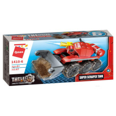 Конструктор Qman 1410-1-8 Пожарная техника, 79 дет (Super Scraper Tank)