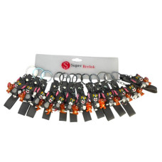 Брелок для ключів "Том і Джері", зі стрічкою, BT-3311 Брелок для ключів "Том і Джері", зі стрічкою, BT-3311