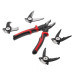 Плоскогубцы многофункциональные 5 в 1, сменные насадки, кейс, STORM INTERTOOL NT-0115