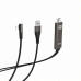 Кабель-адаптер HOCO UA14 USB - Lightning - HDMI, 2 м, 1080P HD Кабель-адаптер HOCO UA14 USB - Lightning - HDMI, 2 м, 1080P HD