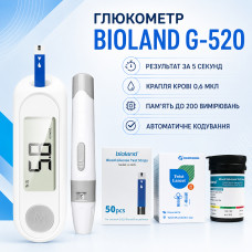 Измеритель уровня глюкозы в крови Bioland G-520