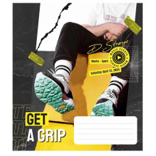 Тетрадь общая «Get a grip» 048-3304L-1 в линию, 48 листов