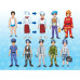 Детская игра на магнитах Выбери профессию. Тарас 800200, 8 комплектов одежды Детская игра на магнитах Выбери профессию. Тарас 800200, 8 комплектов одежды