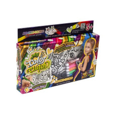 Набор для творчества "My Color Clutch", клатч-пенал-раскраска "Котёнок и щенок" (укр)