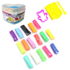 Набор для лепки "Sweet heart", 16 цветов