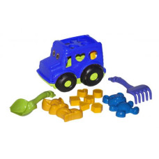 Сортер-автобус "Бусик" №2 (синий)