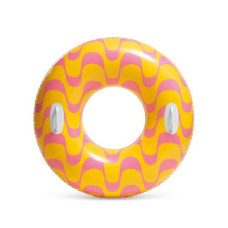 Надувной круг "Волна" (d=91 см) розовый Надувной круг "Волна" (d=91 см) розовый