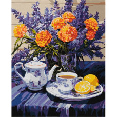 Картина по номерам "Лавандовая гармония" 40х50 см Картина по номерам "Лавандовая гармония" 40х50 см