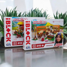 Конструктор IBlock Junior "Мавка: Украинская хата", 213 деталей
