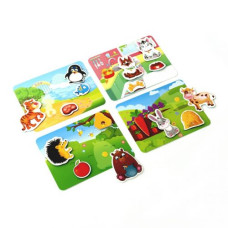 Гра з липучками "Хто що їсть?" VT1302-27 (укр)