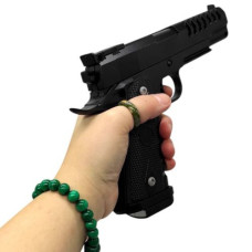 Пистолет с металлическими деталями (коробка 26*18*4,5 см)