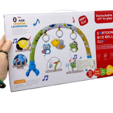 Погремушка-дуга (мелодии, подсветка, музыкальная игрушка) в коробке 40х5,5х25 см