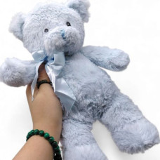 МЯГКАЯ ИГРУШКА "СЧАСТЛИВЫЙ МИШКА" 30 СМ (БЕЛЫЙ)