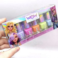 Лак для ногтей яркого цвета, 5 шт.