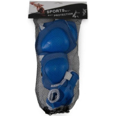 Набiр захисту наколінники, налокітники, в сітці (СИНІЙ)