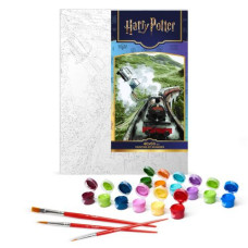 Картина по номерам "Harry Potter: Полет в Хогвартс" 40х50см