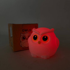 Ночник "сова" акум.USB.мир.кор.10,8*9,7*10,6 /108/ Ночник "сова" акум.USB.мир.кор.10,8*9,7*10,6 /108/