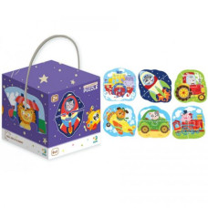 Пазлы "Транспорт" (6 пазлов) Пазлы "Транспорт" (6 пазлов)