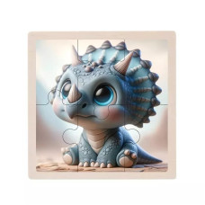 Детский деревянный пазл-вкладыш Детский деревянный пазл-вкладыш