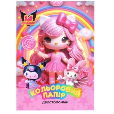 Цветная бумага двусторонняя Цветная бумага двусторонняя