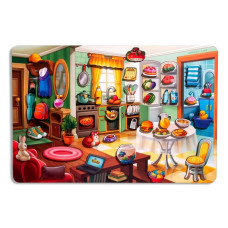 УЦЕНКА!!! Деревянный пазл-вкладыш 