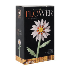 Конструктор детский Flower M5026-20 элементы для создания стебля и лепестков