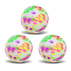 Детский яркий Резиновый мяч RB26527-1 разноцветный, 26 грамм, 7 см