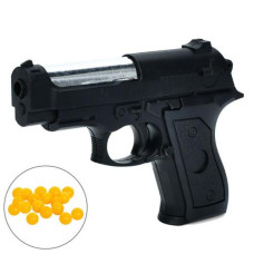 Пістолет 13см, пластикові кулі, у пакеті, 389-240