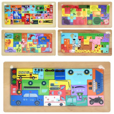 Дерев'яна іграшка "Пазл", MD 1544