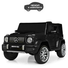 Дитячий електричний Джип, чорний колір, M 4214EBLRS-2