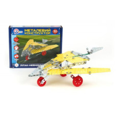 Конструктор металический "Самолет-невидимка", 183 детали, Техно 4869 Конструктор металический "Самолет-невидимка", 183 детали, Техно 4869