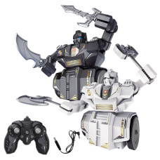 Интерактивный боевой робот JJRC R33 с пультом | ИК-управление, свет, звук, стрельба, танцы Интерактивный боевой робот JJRC R33 с пультом | ИК-управление, свет, звук, стрельба, танцы