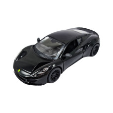 Инерционная машинка Lotus Emira Kinsmart KT5441W металлическая, 13 см (Черный)